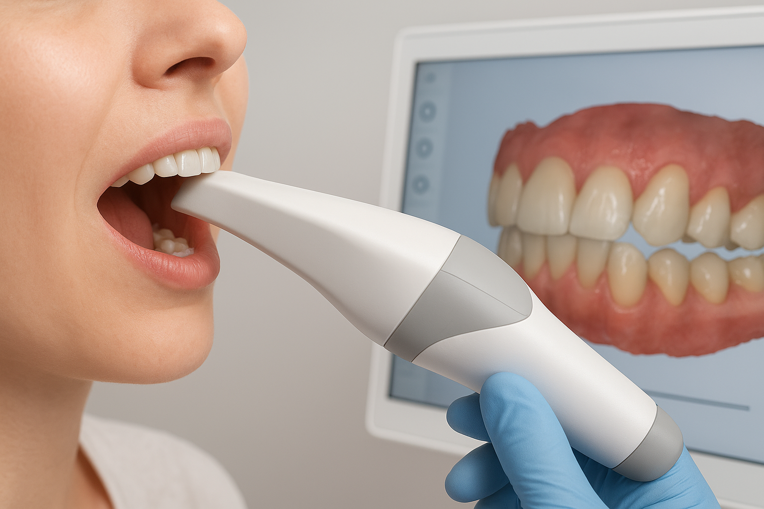 Winchester, VA dentist using digital scanning to design a same-day dental crown